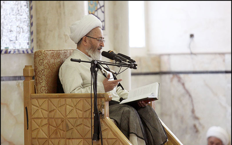 جلسه درس خارج اصول آیت الله العظمی سبحانی دام ظله در مسجد اعظم قم